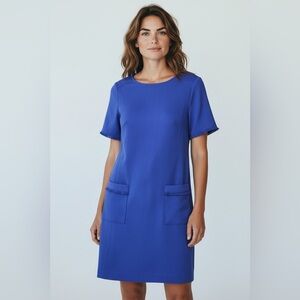 Loft New Shift Blue Women's Dress size 0